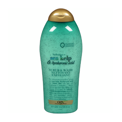 OGX - Algues marines et acide hyaluronique - Gommage et nettoyant | 577 ml