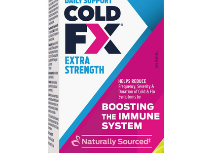 Cold-FX - Capsules de soutien quotidien extra-fortes contre la toux et le rhume | 45 Gélules