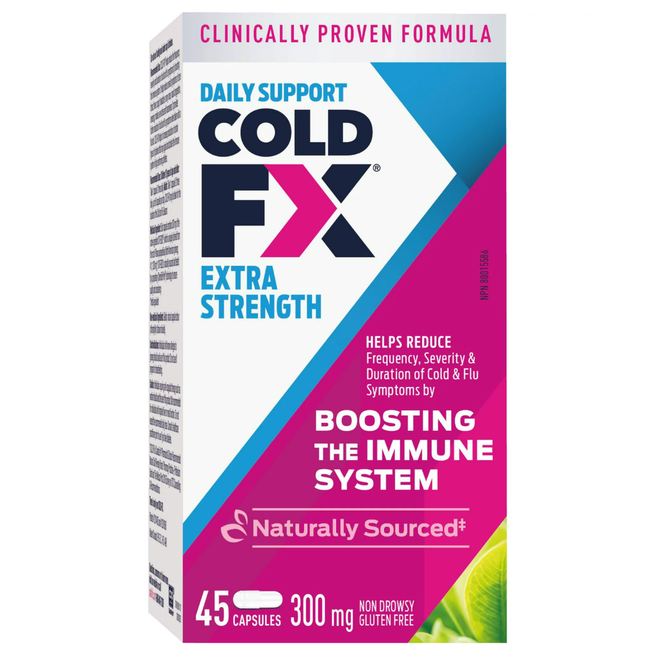 Coldfesh Pro Tablet Cold-FX - Extra Strength Daily Support Cough & Cold Capsules | 45 Caps ...