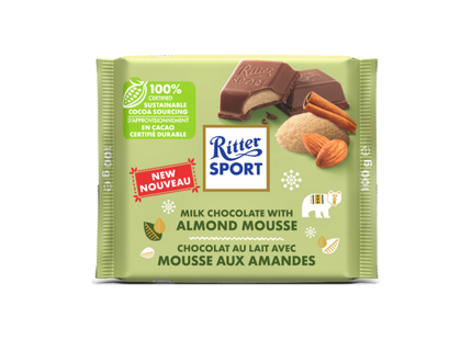 Ritter Sport - Milk Chocolate with Almond Mousse | 100 g