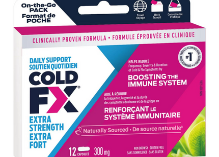 Cold-FX - Extra Strength Cough & Cold Relief Capsules | 12 Capsules