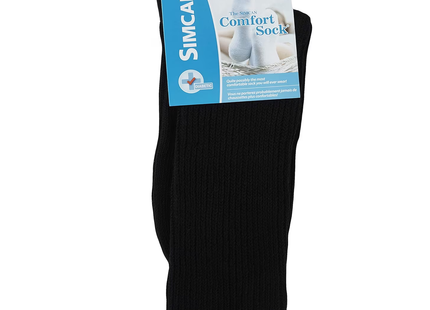 Simcan - Chaussettes classiques pour diabétiques TenderTop - Noir | Grand