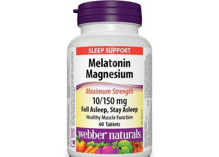Webber Naturals - Melatonin Magnesium 10/150mg | 60 Tablets