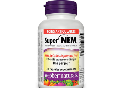Webber Naturals - NEM 500 mg Natural Eggshell Membrane | 30 Capsules