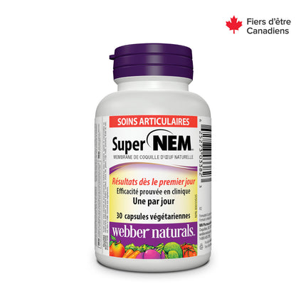 Webber Naturals - NEM 500 mg Membrane naturelle de coquille d'œuf | 30 Gélules