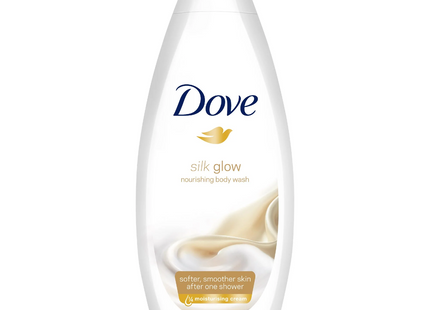 Dove - Silk Glow Nourishing Body Wash With Moisturizing Cream | 500 mL