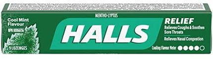 Halls - Relief - Saveur Menthe Fraîche - 9 Pastilles