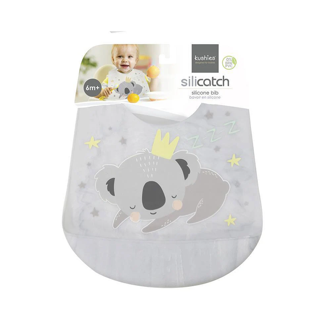 Kushies - Silicatch Silicone Bib | 6m+