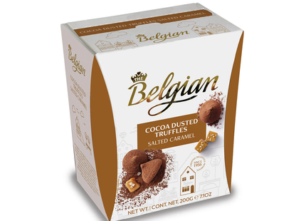 The Belgian - Cocoa Dusted Truffles, Salted Caramel | 200 g
