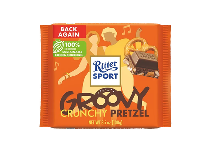 Ritter Sport - Groovy Crunchy Pretzel | 100 g