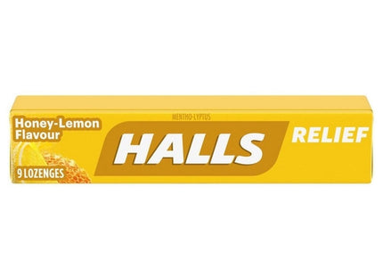 Halls - Relief - Arôme Miel Citron - 9 Pastilles