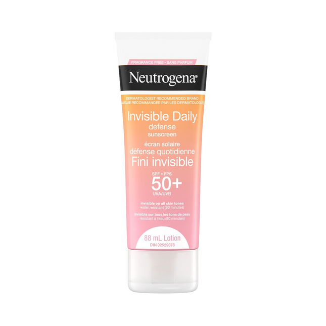Neutrogena - Invisible Daily Defense SPF 50+ Lotion | 88 mL