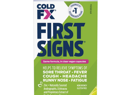 Cold-FX - First Signs Cough & Cold Capsules | 48 Capsules