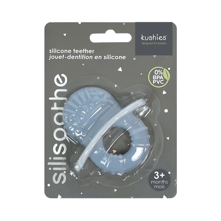 Kushies - SiliSoothe Silicone Teether for Babies 3 Months+