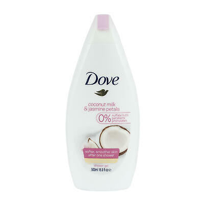 Dove - Moisturizing Shower Gel - Coconut Milk & Jasmine Petals | 500 mL