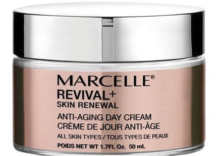 Marcelle - Revival + Skin Renewal - Anti Aging Day Cream for All Skin Types - Hypoallergenic & Fragrance Free | 50 mL