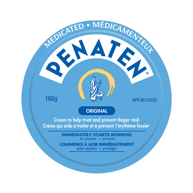 Penaten - Crème médicamenteuse originale contre l'érythème fessier | 166 g
