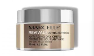 Marcelle Revival+ Ultra-Nutrition Soin Hydratation Intensive Crème de Jour Anti-Âge Peau Sèche | 50 ml