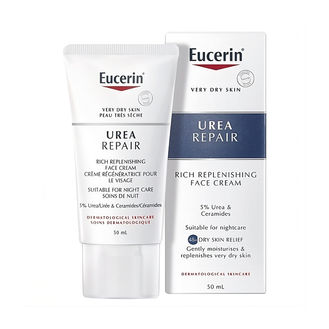 Eucerin - Urea Repair Replenishing Face Cream | 50 mL