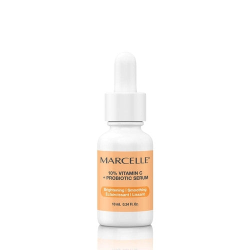 Marcelle - 10% Vitamin C + Probiotic Serum - Hypoallergenic & Fragrance Free | 30 mL