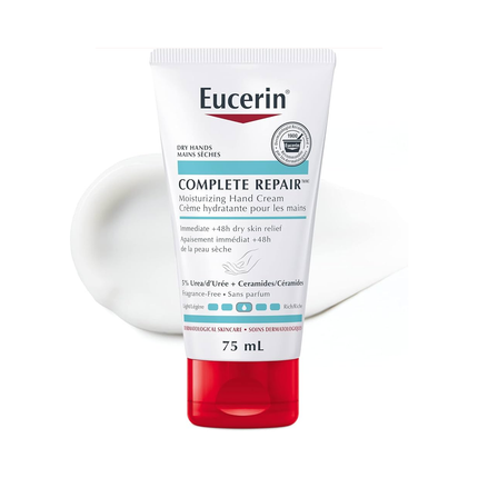 Eucerin - Crème mains réparatrice complète pour mains très sèches | 75 ml