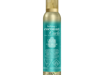 OGX - Locking+ Coconut Curls Decadent Creamy Mousse | 224 g