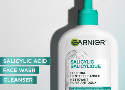 Garnier - Nettoyant doux à l'acide salicylique | 250 mL