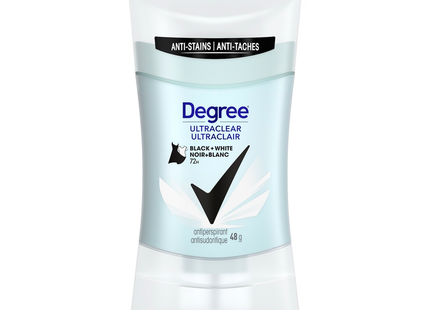 Degree - Ultraclear Black + White Anti-Stains Antiperspirant | 48 g