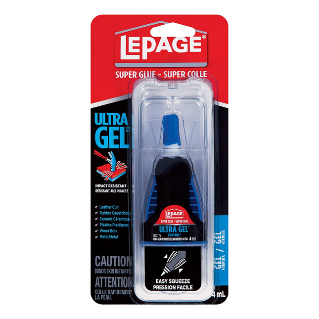 LePage - Ultra Super Glue - Gel Formula - | 4 mL