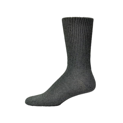 Simcan - Chaussettes confortables pour diabétiques, adaptées aux pieds sensibles - Gris anthracite - Taille L | 3 paires
