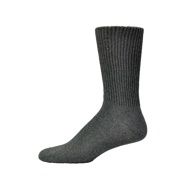 Simcan - Easy Comfort Diabetic Socks For Sensitive Feet - Charcoal - Large | 3 Pairs