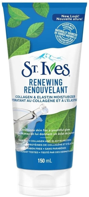 St. Ives Renewing - Hydratant au collagène et à l'élastine | 150 ml