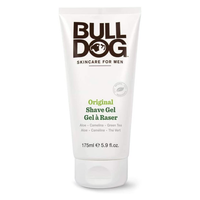 Bull Dog - Skincare For Men Original Shave Gel - Aloe, Camelina, Green Tea  | 175 mL