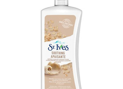 Lotion pour le corps apaisante à l'avoine et au beurre de karité St. Ives | 600 ml