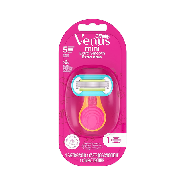 Gillette - Venus Mini Extra Smooth On the Go Razor + Cartridge