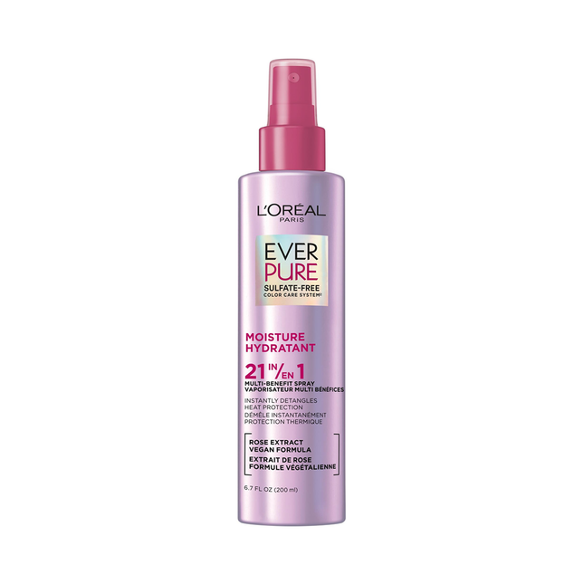 L'Oréal Paris - Ever Pure Sulfate-Free 21-in-1 Multi-Benefit Spray with Rose Extract | 200 mL