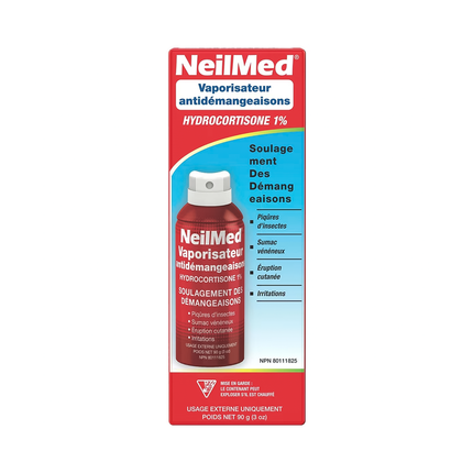 NeilMed - Anti-Itch Spray with Hydrocortisone 1% | 90 g