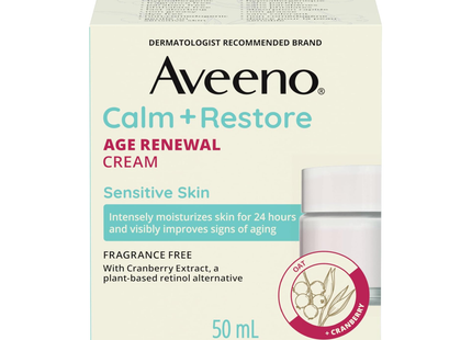 Aveeno - Calm + Restore Age Renewal Cream | 50 mL