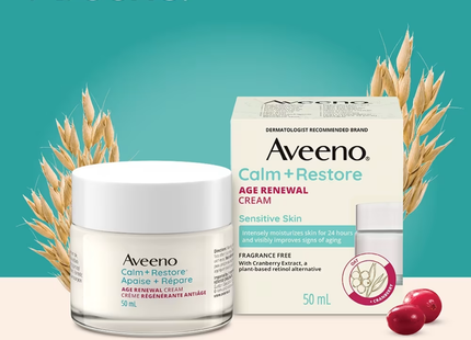 Aveeno - Calm + Restore Age Renewal Cream | 50 mL