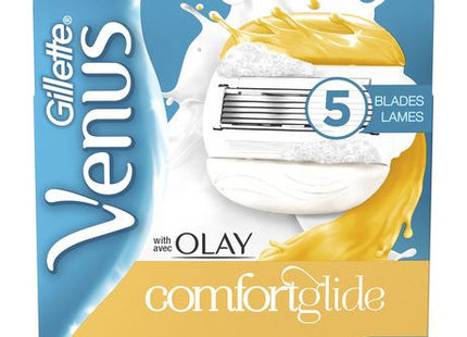 Gillette Venus ComfortGlide avec lames de rechange Olay | 4 cartouches 