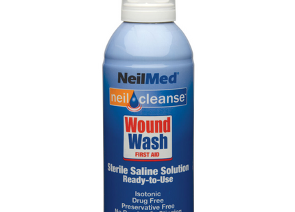 NeilMed - Wound Wash Sterile Saline Solution | 177 ml
