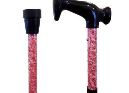 Card Health Cares - Folding Travel Cane | Roses