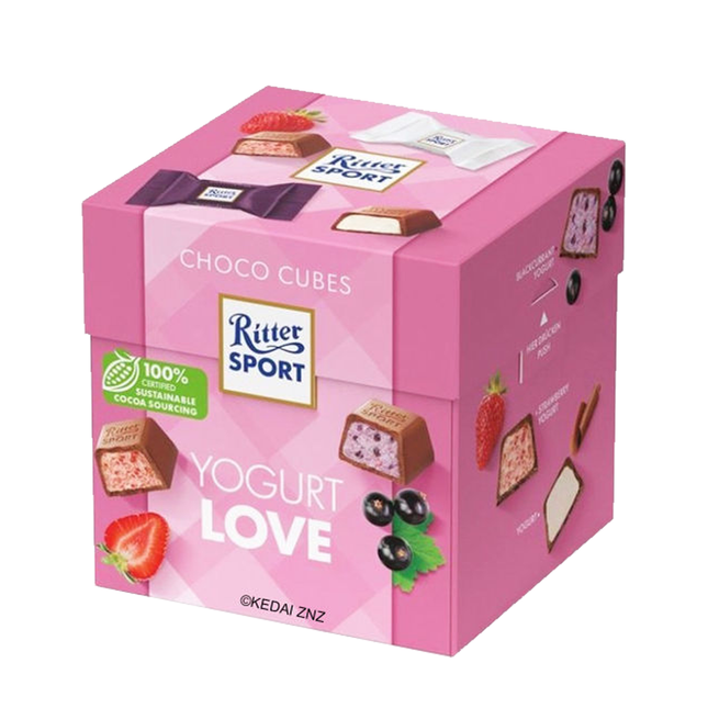 Ritter Sport - Yogurt Love Chocolate Cubes | 176 g