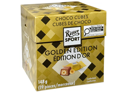 Ritter Sport - Golden Edition Choco Cubes | 19 Pieces