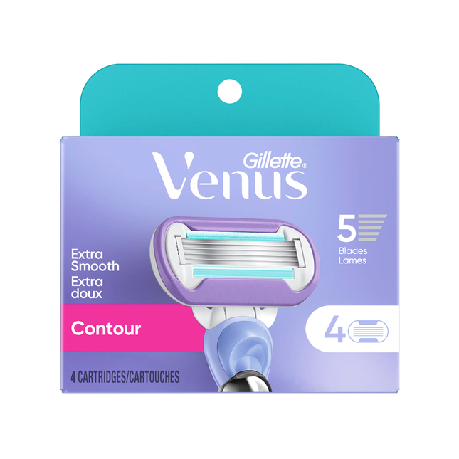 Gillette - Venus Extra Smooth Contour Refill | 4 Cartridges