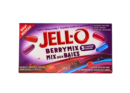 JELL-O - Berry Mix 5 Flavours | 120g