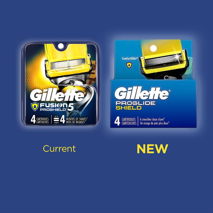 Gillette - Lames de rechange ProGlide | 4 cartouches