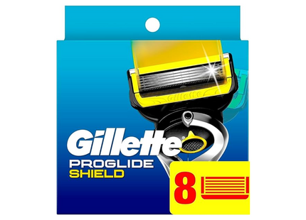 Gillette - Lames de rechange ProGlide Shield | 8 cartouches