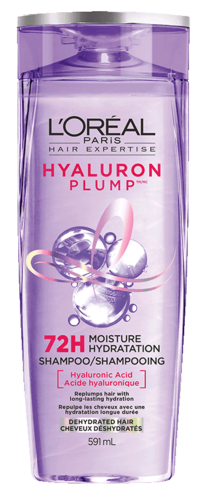 L'oréal Paris - Hyaluron Plump - 72 H Moisture Hydration for Dehydrated Hair  - Shampoo | 591 mL