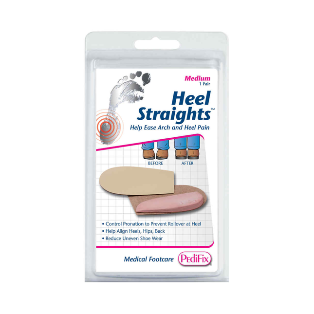 Pedifix - Heel Straights - Medium | 1 Pair